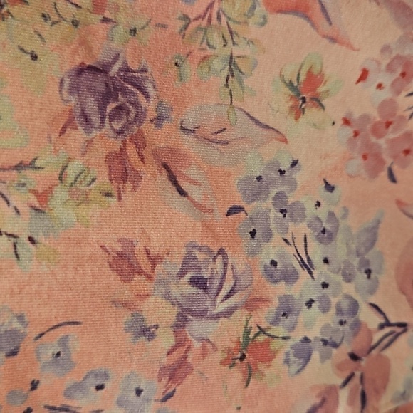 💕LOVESHACKFANCY💕 Shailee One-Piece Swimsuit ~ Purple Pansy Print Large L NWOT - Picture 10 of 14